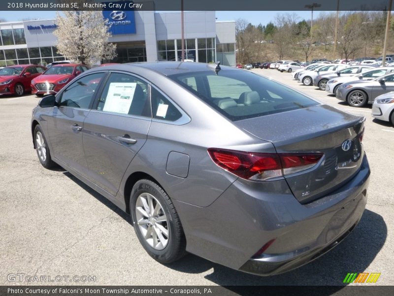 Machine Gray / Gray 2018 Hyundai Sonata SE