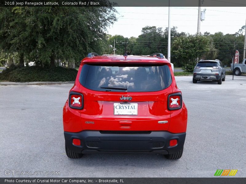 Colorado Red / Black 2018 Jeep Renegade Latitude
