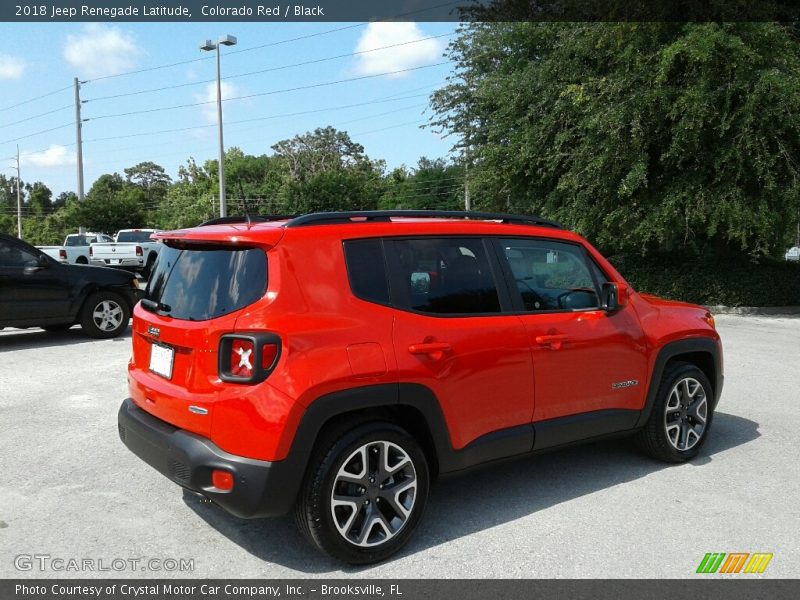 Colorado Red / Black 2018 Jeep Renegade Latitude