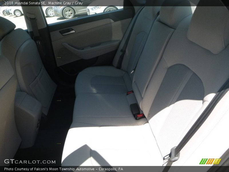 Machine Gray / Gray 2018 Hyundai Sonata SE