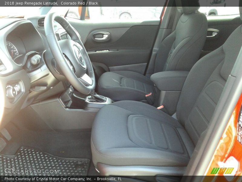 Colorado Red / Black 2018 Jeep Renegade Latitude