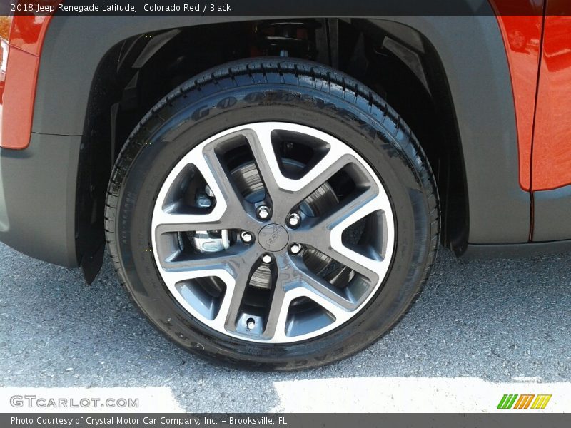 Colorado Red / Black 2018 Jeep Renegade Latitude
