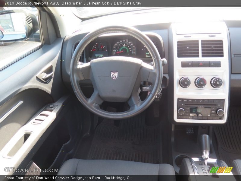 Deep Water Blue Pearl Coat / Dark Slate Gray 2010 Dodge Journey SXT AWD