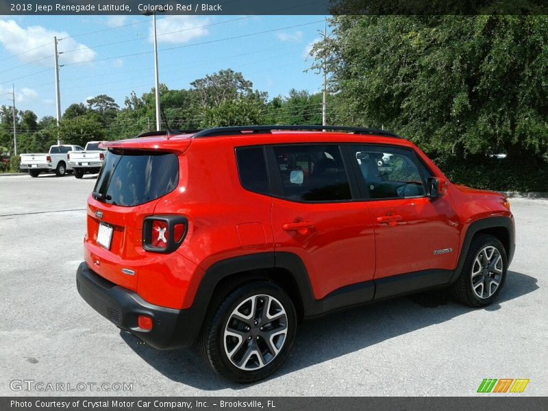 Colorado Red / Black 2018 Jeep Renegade Latitude