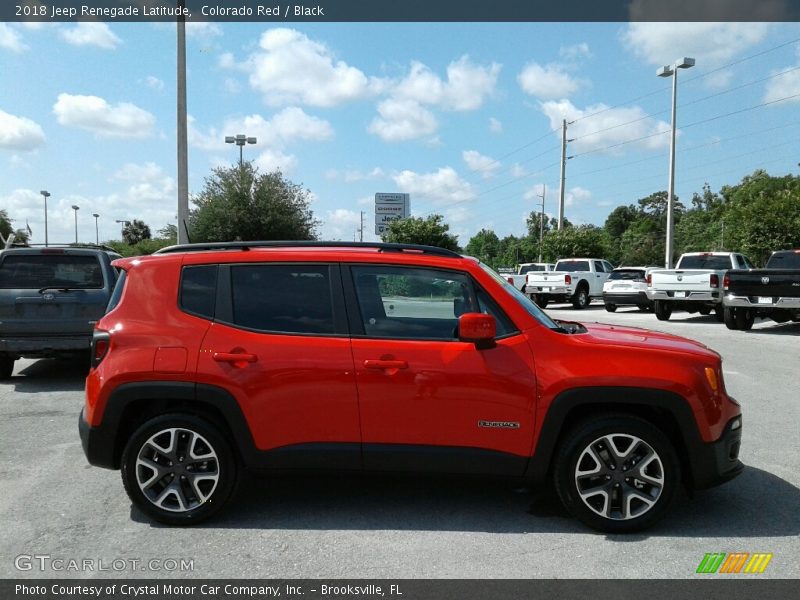 Colorado Red / Black 2018 Jeep Renegade Latitude