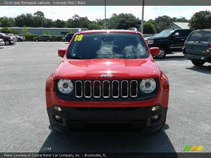 Colorado Red / Black 2018 Jeep Renegade Latitude