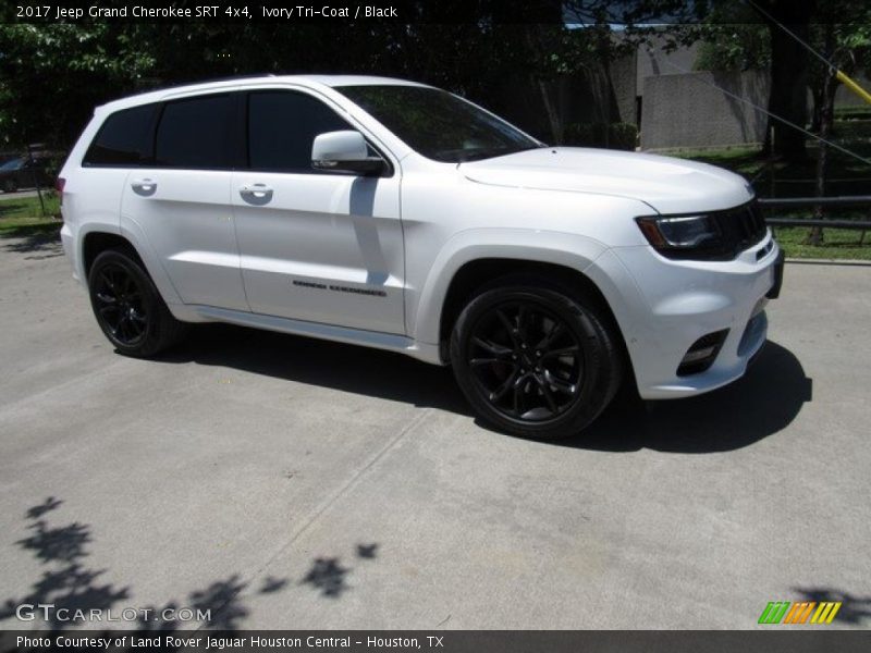Ivory Tri-Coat / Black 2017 Jeep Grand Cherokee SRT 4x4
