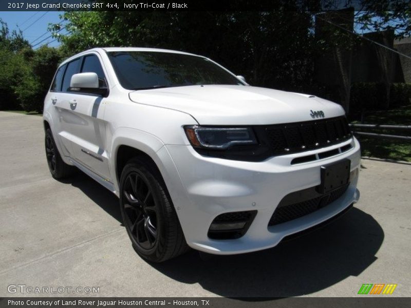 Ivory Tri-Coat / Black 2017 Jeep Grand Cherokee SRT 4x4