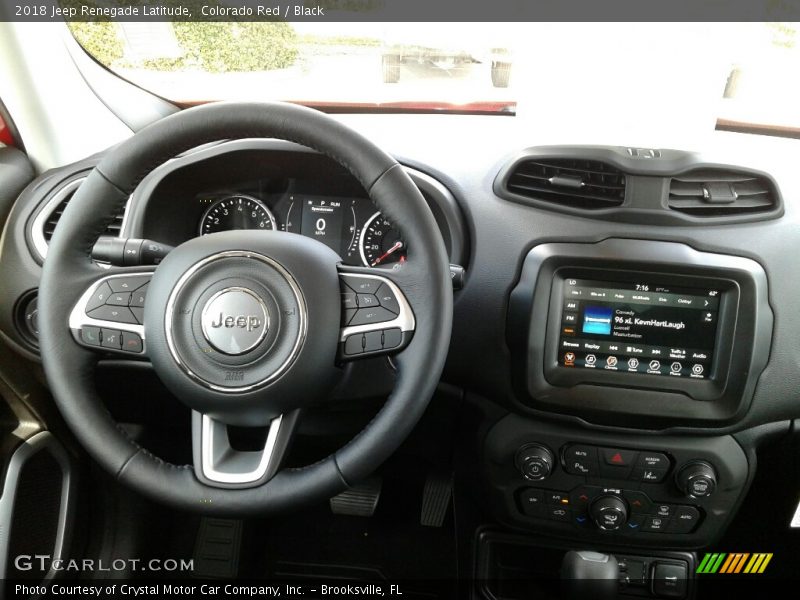 Colorado Red / Black 2018 Jeep Renegade Latitude