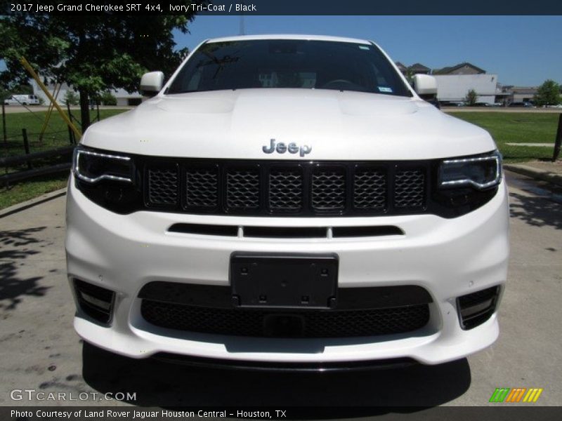 Ivory Tri-Coat / Black 2017 Jeep Grand Cherokee SRT 4x4