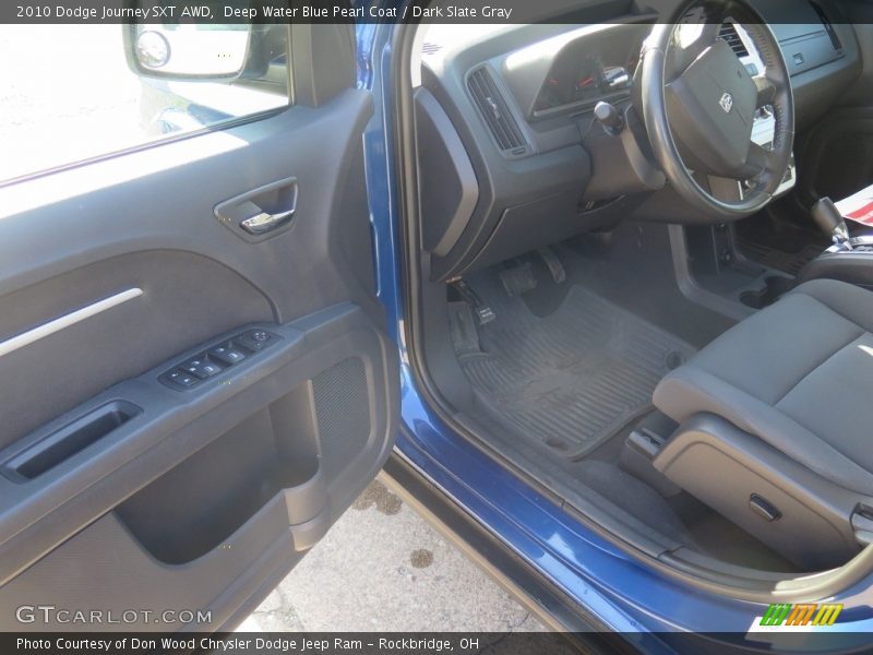 Deep Water Blue Pearl Coat / Dark Slate Gray 2010 Dodge Journey SXT AWD