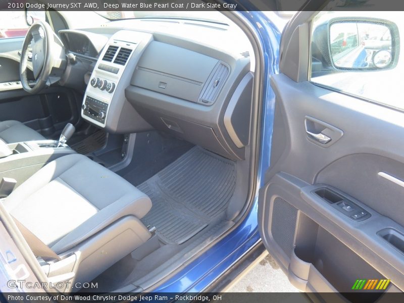 Deep Water Blue Pearl Coat / Dark Slate Gray 2010 Dodge Journey SXT AWD