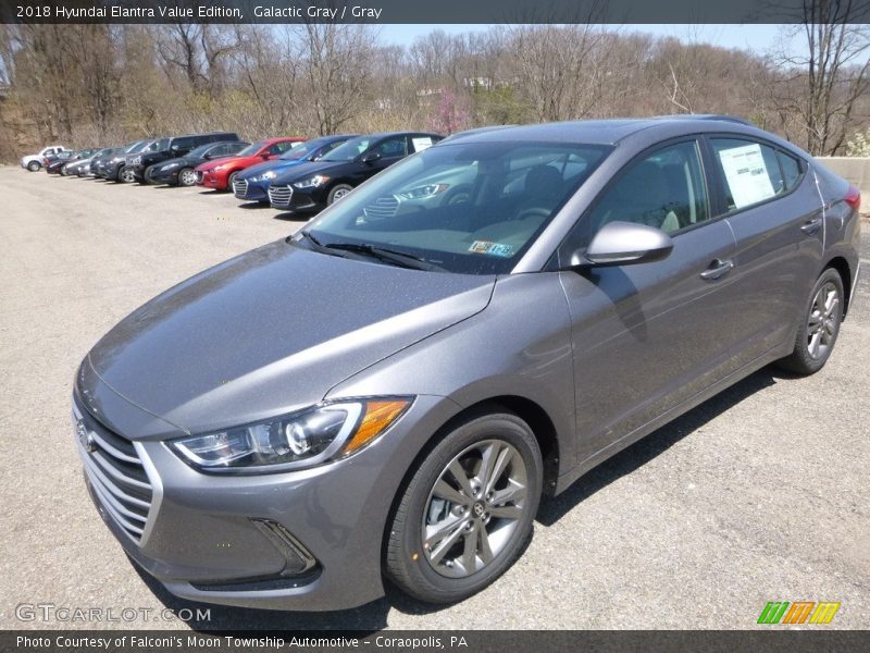 Galactic Gray / Gray 2018 Hyundai Elantra Value Edition