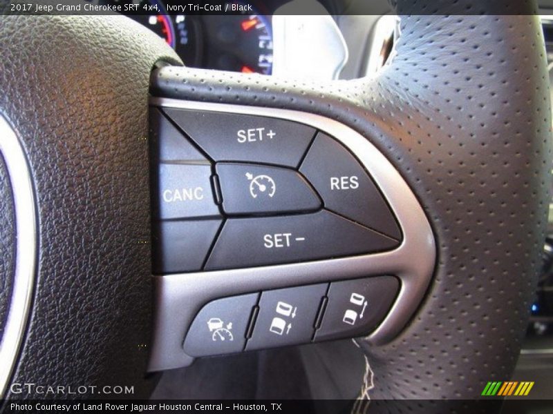 Controls of 2017 Grand Cherokee SRT 4x4