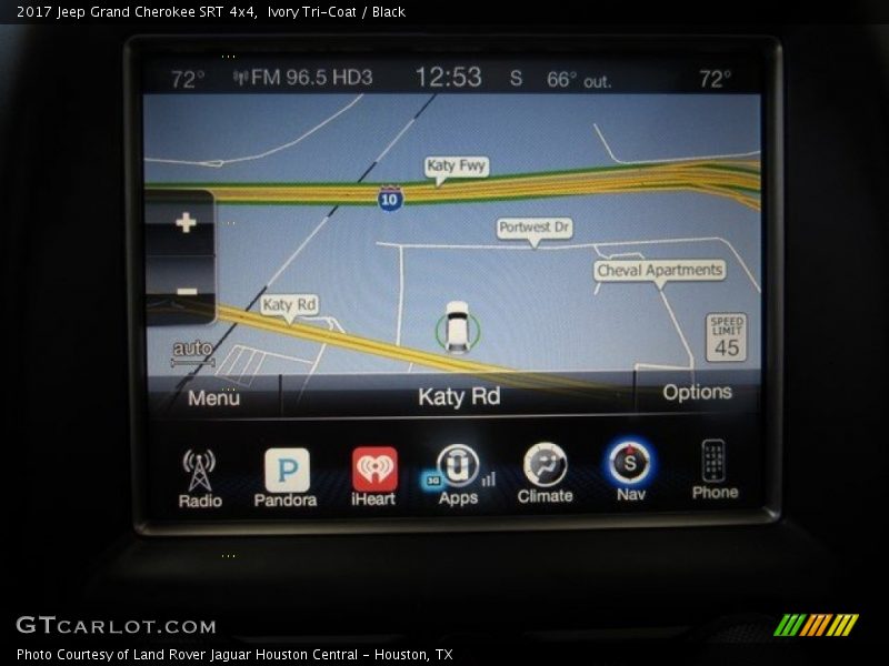 Ivory Tri-Coat / Black 2017 Jeep Grand Cherokee SRT 4x4