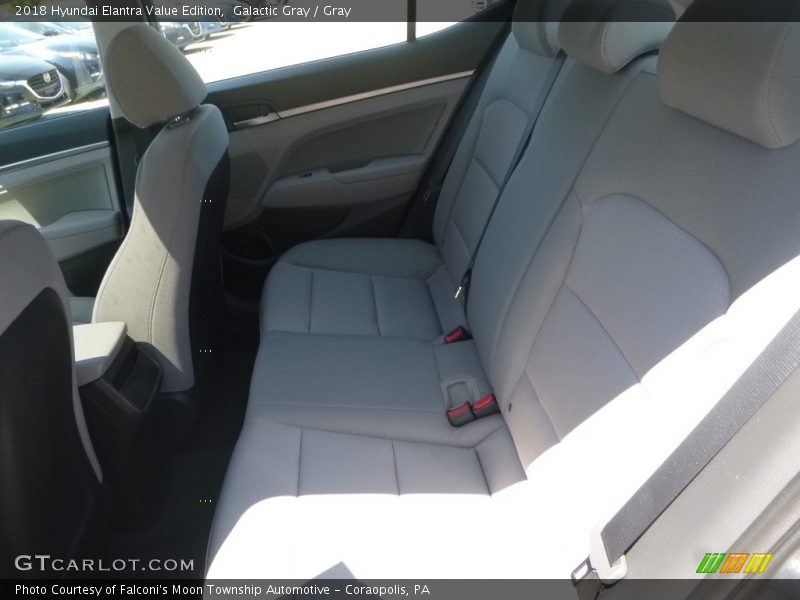 Galactic Gray / Gray 2018 Hyundai Elantra Value Edition