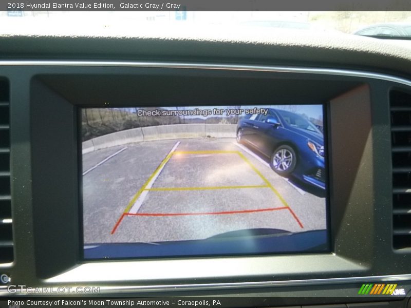 Galactic Gray / Gray 2018 Hyundai Elantra Value Edition