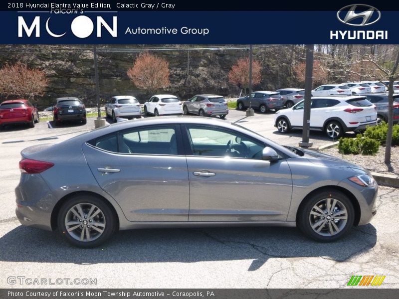 Galactic Gray / Gray 2018 Hyundai Elantra Value Edition