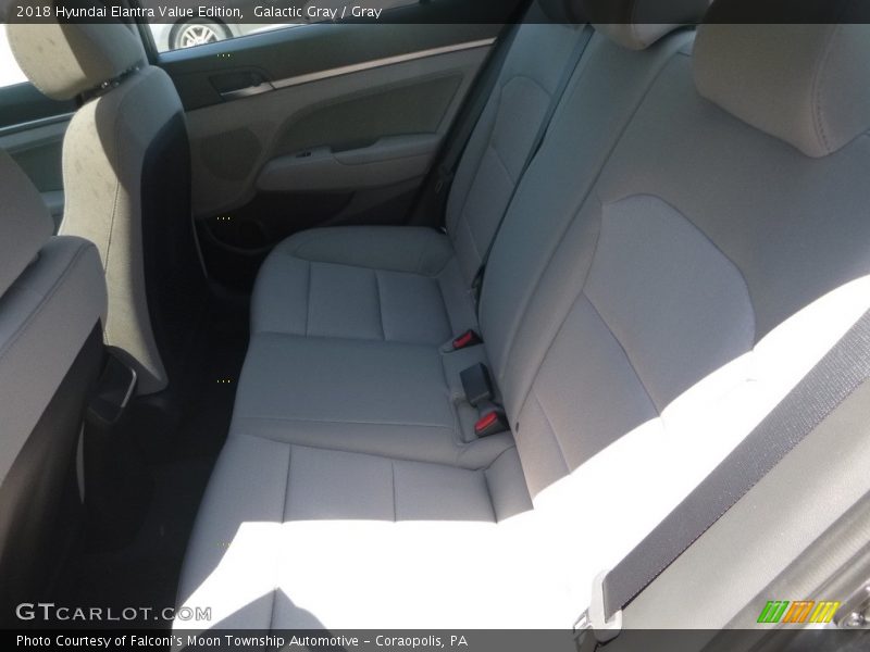 Galactic Gray / Gray 2018 Hyundai Elantra Value Edition
