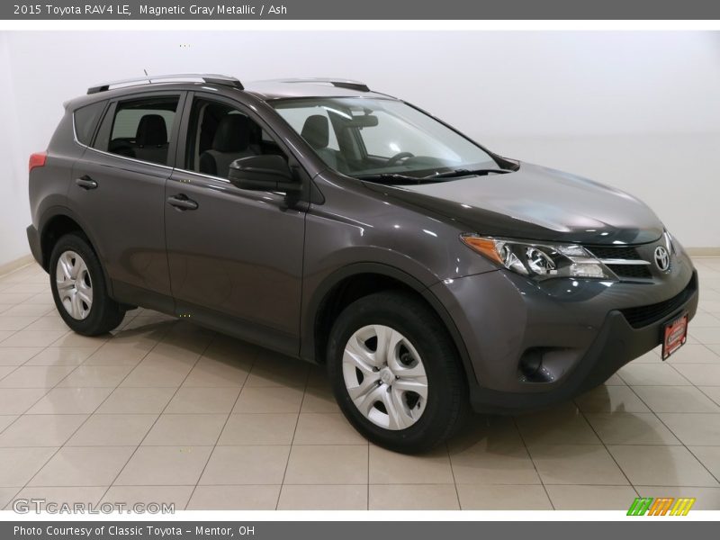 Magnetic Gray Metallic / Ash 2015 Toyota RAV4 LE