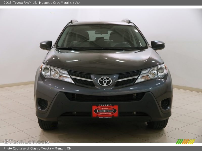 Magnetic Gray Metallic / Ash 2015 Toyota RAV4 LE