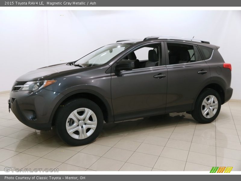 Magnetic Gray Metallic / Ash 2015 Toyota RAV4 LE