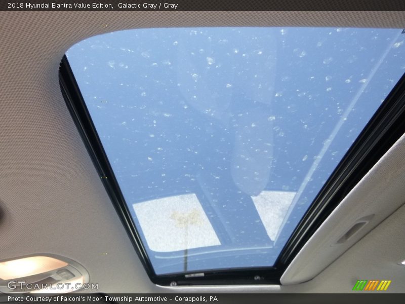 Galactic Gray / Gray 2018 Hyundai Elantra Value Edition