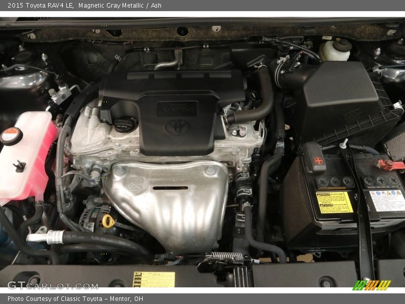 Magnetic Gray Metallic / Ash 2015 Toyota RAV4 LE