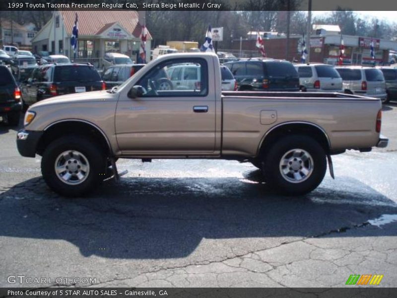 Sierra Beige Metallic / Gray 1999 Toyota Tacoma Prerunner Regular Cab