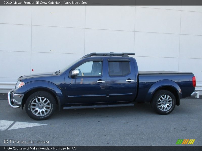 Navy Blue / Steel 2010 Nissan Frontier SE Crew Cab 4x4