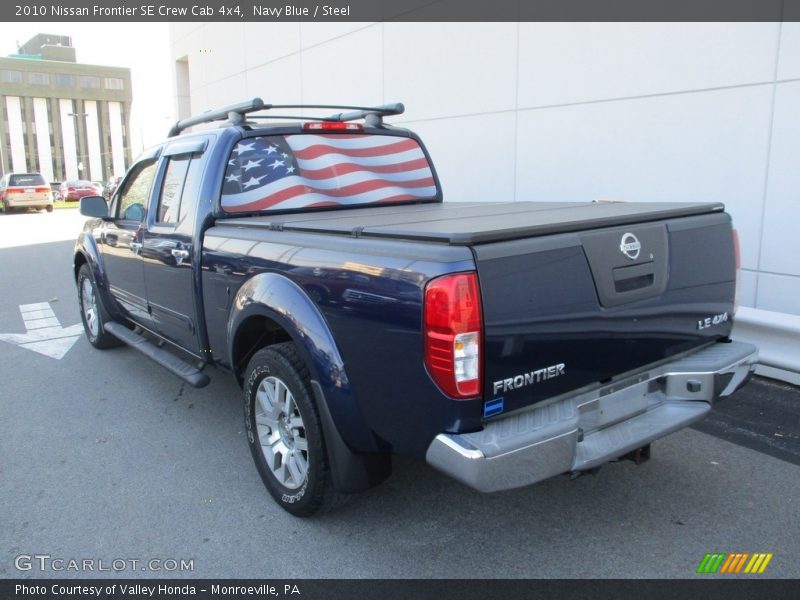 Navy Blue / Steel 2010 Nissan Frontier SE Crew Cab 4x4