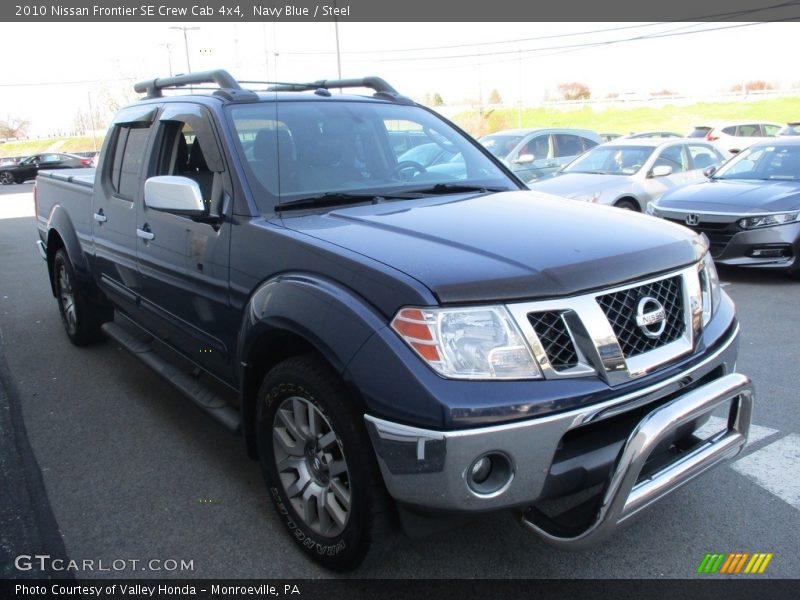 Navy Blue / Steel 2010 Nissan Frontier SE Crew Cab 4x4