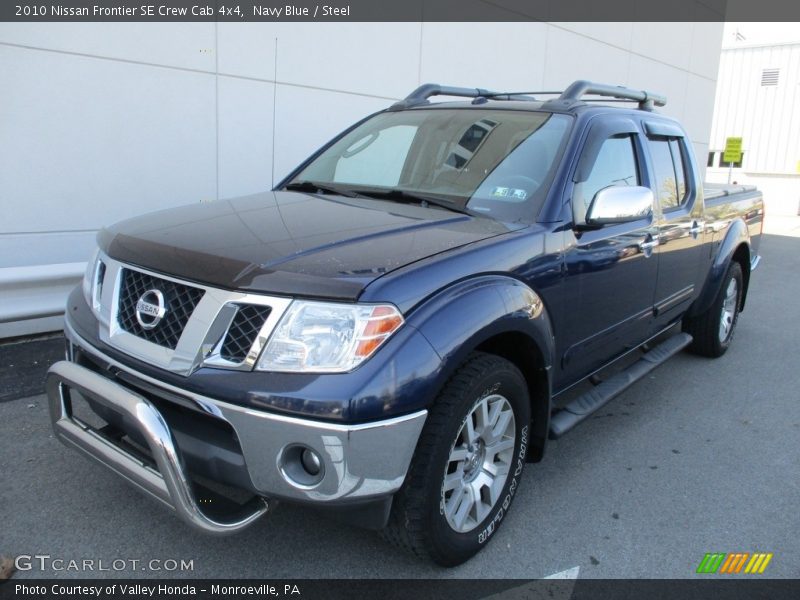 Navy Blue / Steel 2010 Nissan Frontier SE Crew Cab 4x4