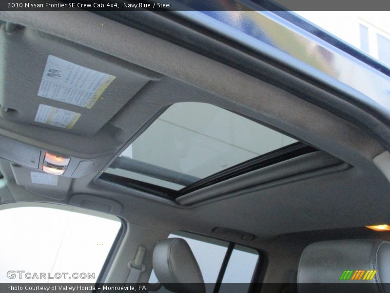 Navy Blue / Steel 2010 Nissan Frontier SE Crew Cab 4x4