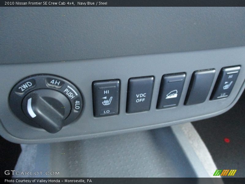 Navy Blue / Steel 2010 Nissan Frontier SE Crew Cab 4x4