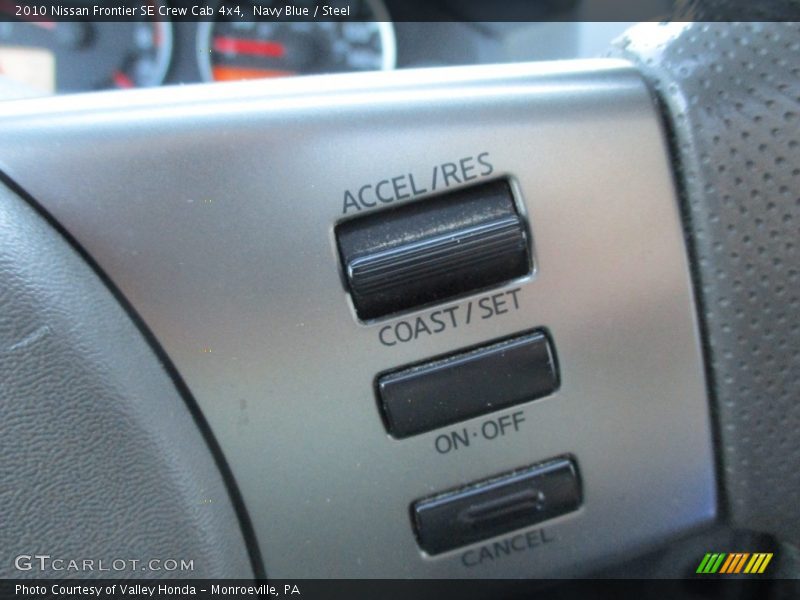 Navy Blue / Steel 2010 Nissan Frontier SE Crew Cab 4x4