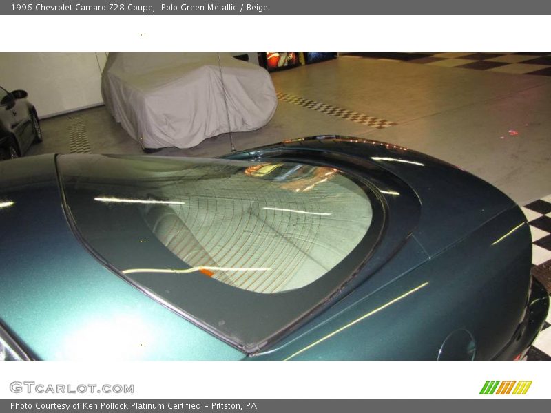 Polo Green Metallic / Beige 1996 Chevrolet Camaro Z28 Coupe