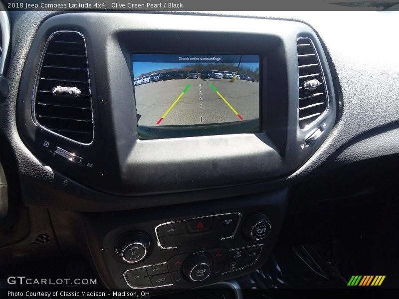 Olive Green Pearl / Black 2018 Jeep Compass Latitude 4x4