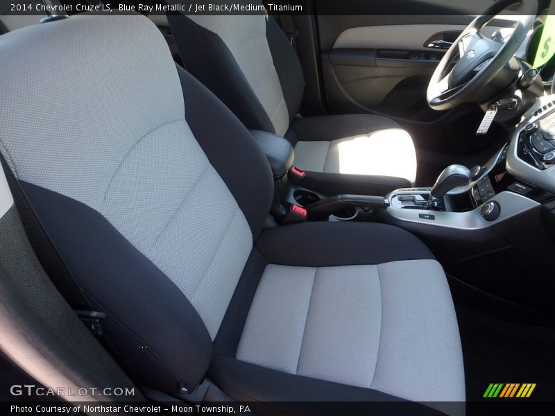 Blue Ray Metallic / Jet Black/Medium Titanium 2014 Chevrolet Cruze LS