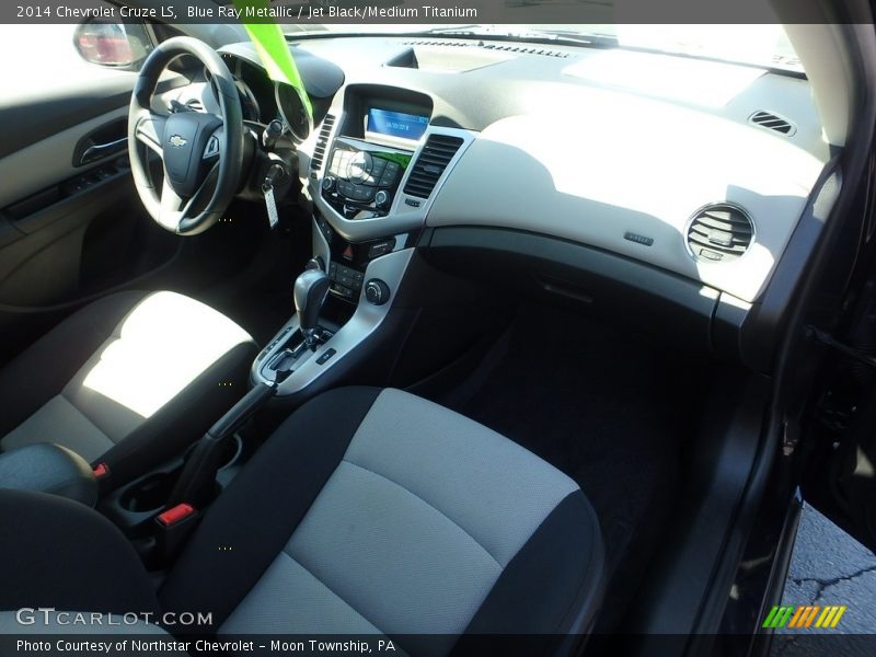 Blue Ray Metallic / Jet Black/Medium Titanium 2014 Chevrolet Cruze LS
