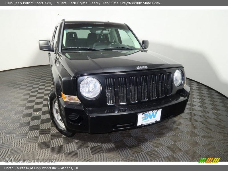 Brilliant Black Crystal Pearl / Dark Slate Gray/Medium Slate Gray 2009 Jeep Patriot Sport 4x4