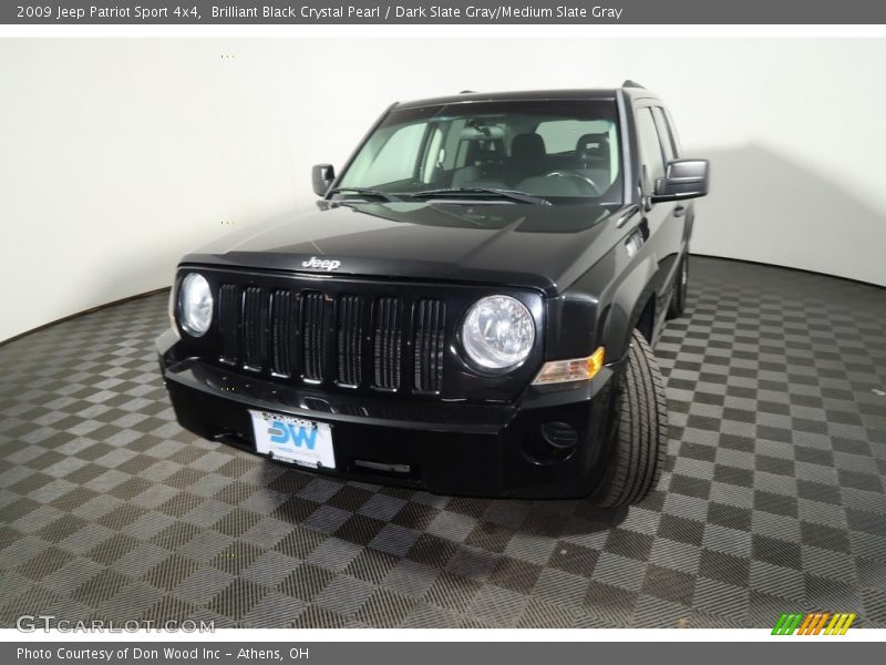 Brilliant Black Crystal Pearl / Dark Slate Gray/Medium Slate Gray 2009 Jeep Patriot Sport 4x4