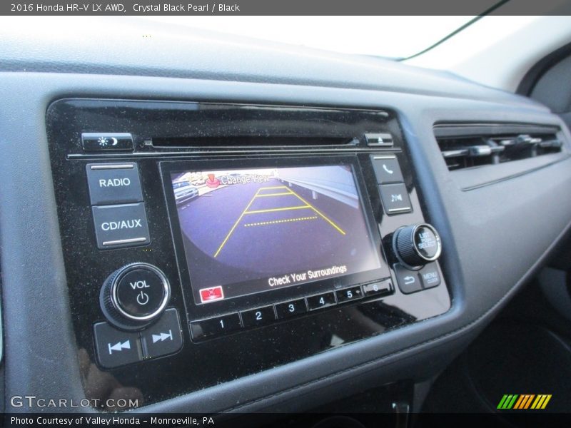 Crystal Black Pearl / Black 2016 Honda HR-V LX AWD