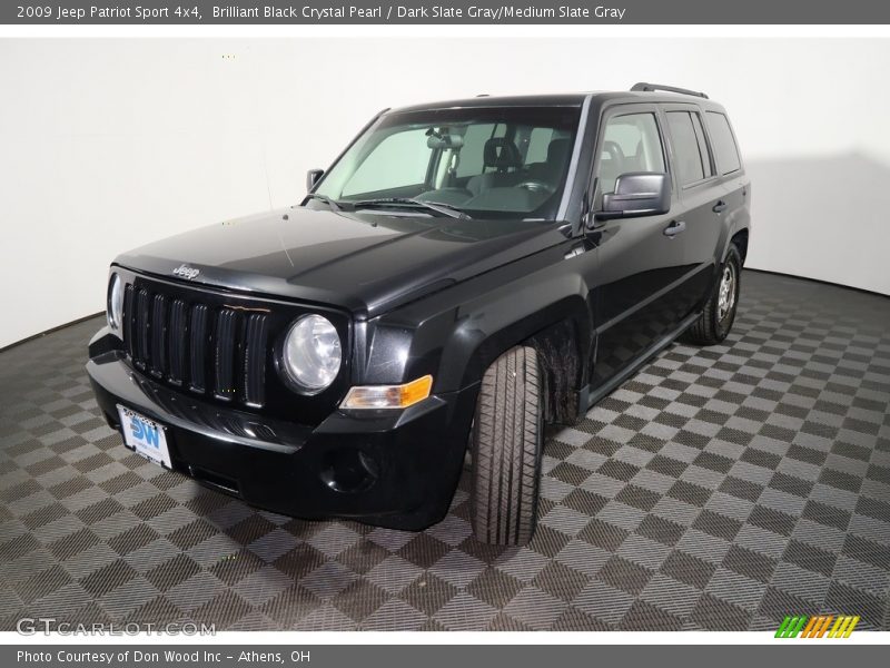 Brilliant Black Crystal Pearl / Dark Slate Gray/Medium Slate Gray 2009 Jeep Patriot Sport 4x4