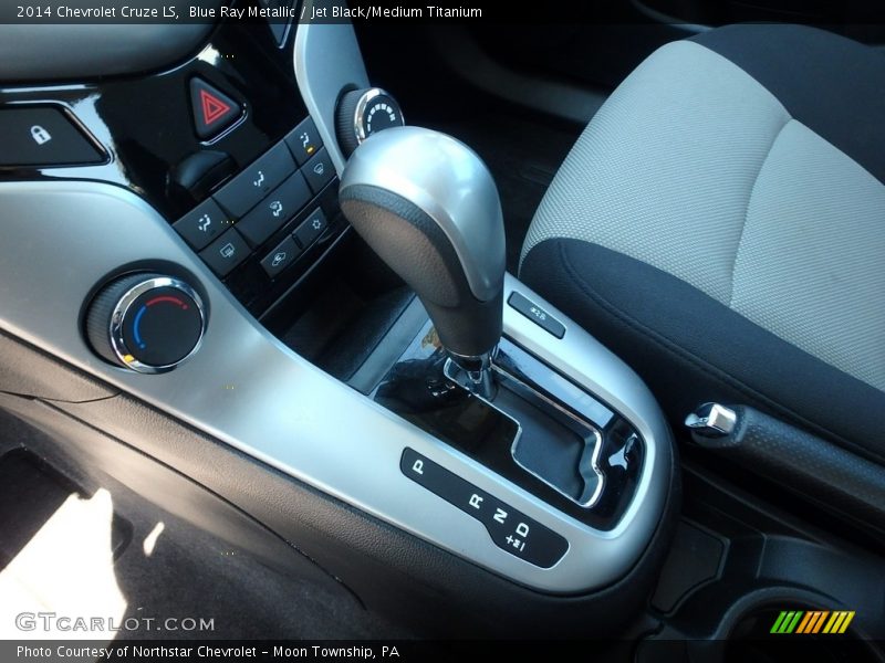 Blue Ray Metallic / Jet Black/Medium Titanium 2014 Chevrolet Cruze LS