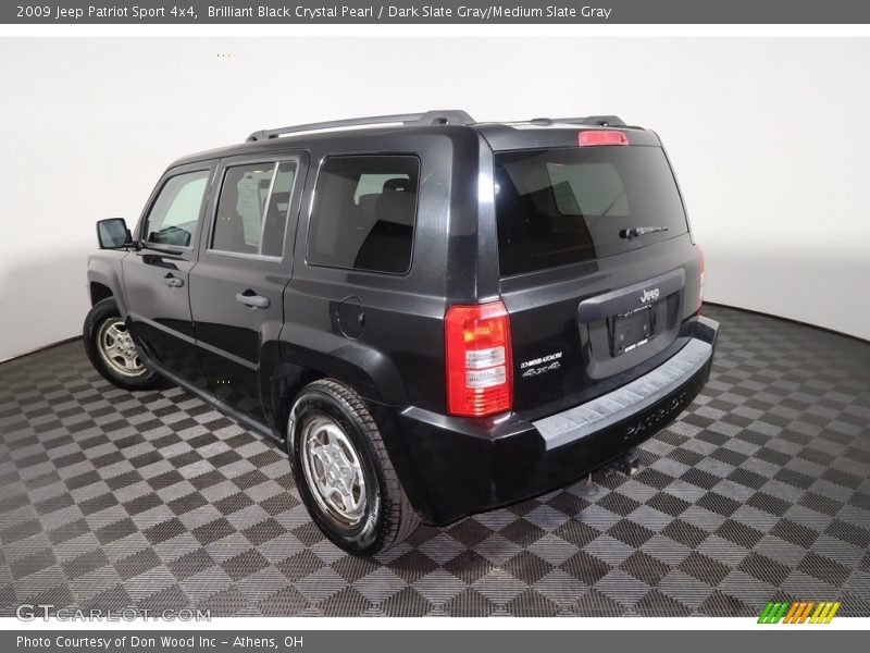 Brilliant Black Crystal Pearl / Dark Slate Gray/Medium Slate Gray 2009 Jeep Patriot Sport 4x4