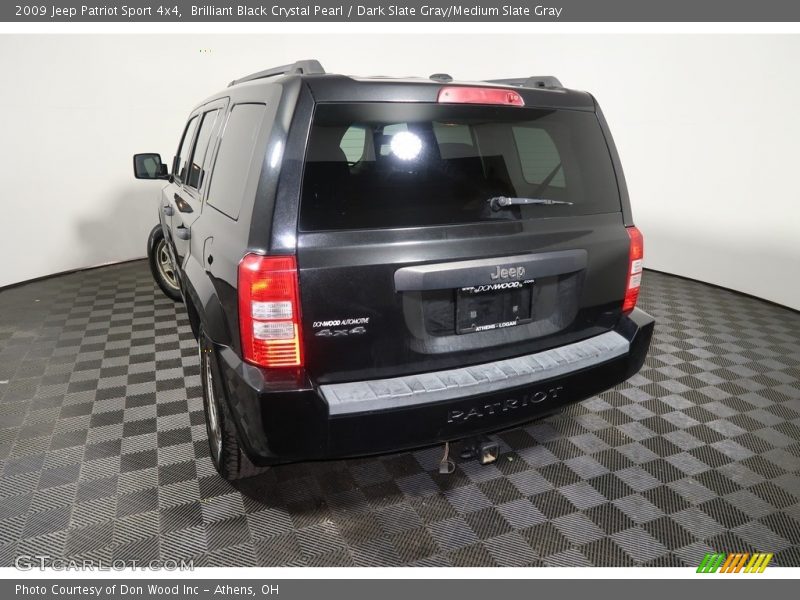 Brilliant Black Crystal Pearl / Dark Slate Gray/Medium Slate Gray 2009 Jeep Patriot Sport 4x4