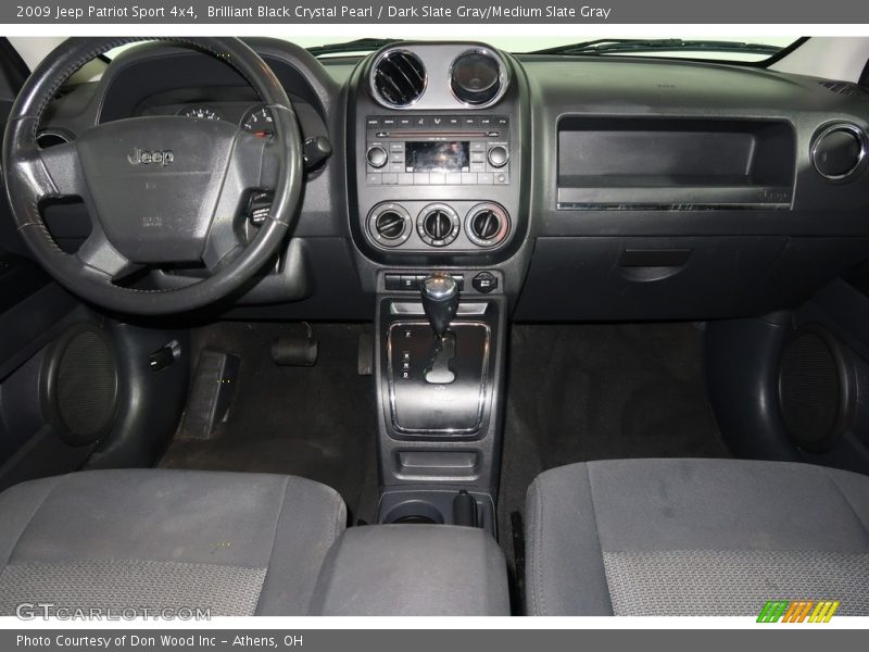 Brilliant Black Crystal Pearl / Dark Slate Gray/Medium Slate Gray 2009 Jeep Patriot Sport 4x4