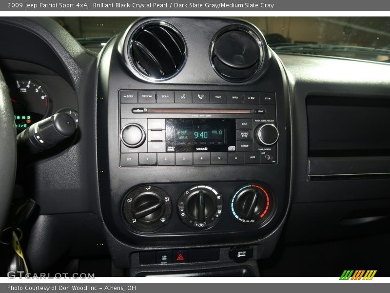 Brilliant Black Crystal Pearl / Dark Slate Gray/Medium Slate Gray 2009 Jeep Patriot Sport 4x4