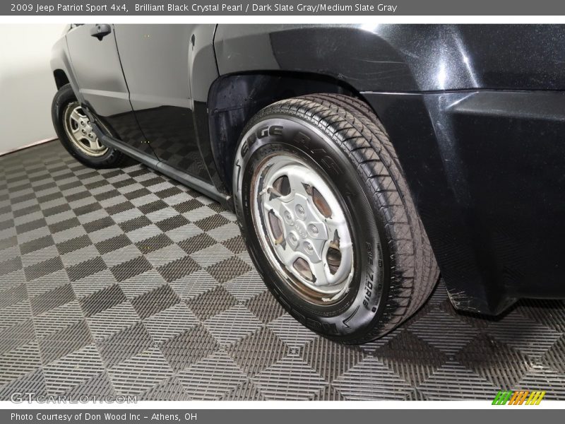 Brilliant Black Crystal Pearl / Dark Slate Gray/Medium Slate Gray 2009 Jeep Patriot Sport 4x4